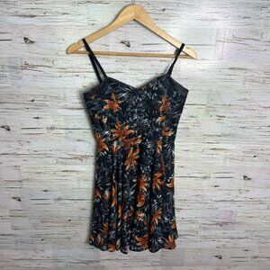 The kooples size small  dress black floral